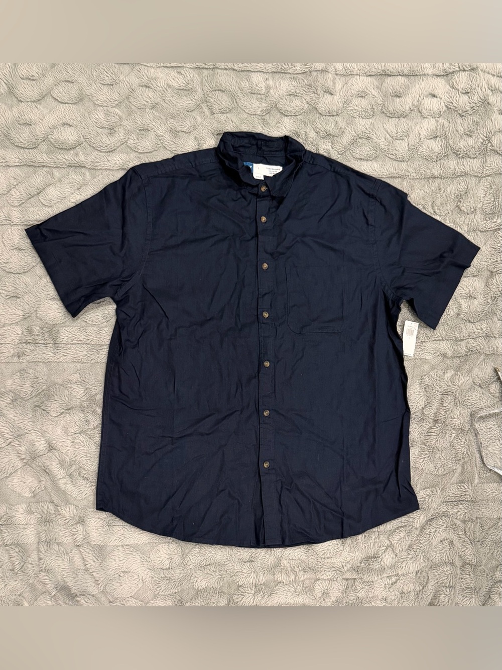 Old Navy Men's Short-Sleeve Button-Up Shirt | Size L | NWT